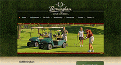 Desktop Screenshot of golfbirmingham.org