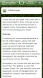 Mobile Screenshot of golfbirmingham.org
